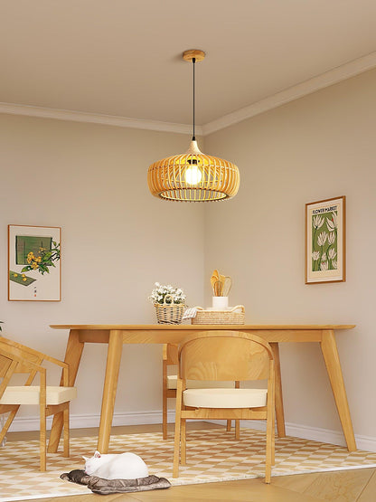 Lattice Nest Wooden Drop light Pendant Lamp