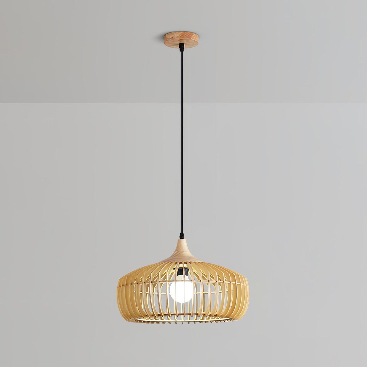 Lattice Nest Wooden Drop light Pendant Lamp