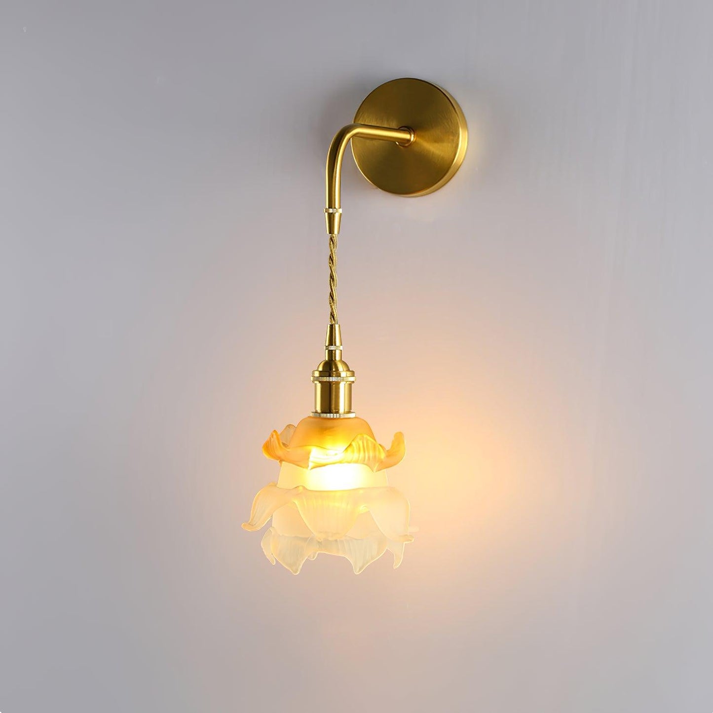 Laura Brass Wall sconce Wall Lamp