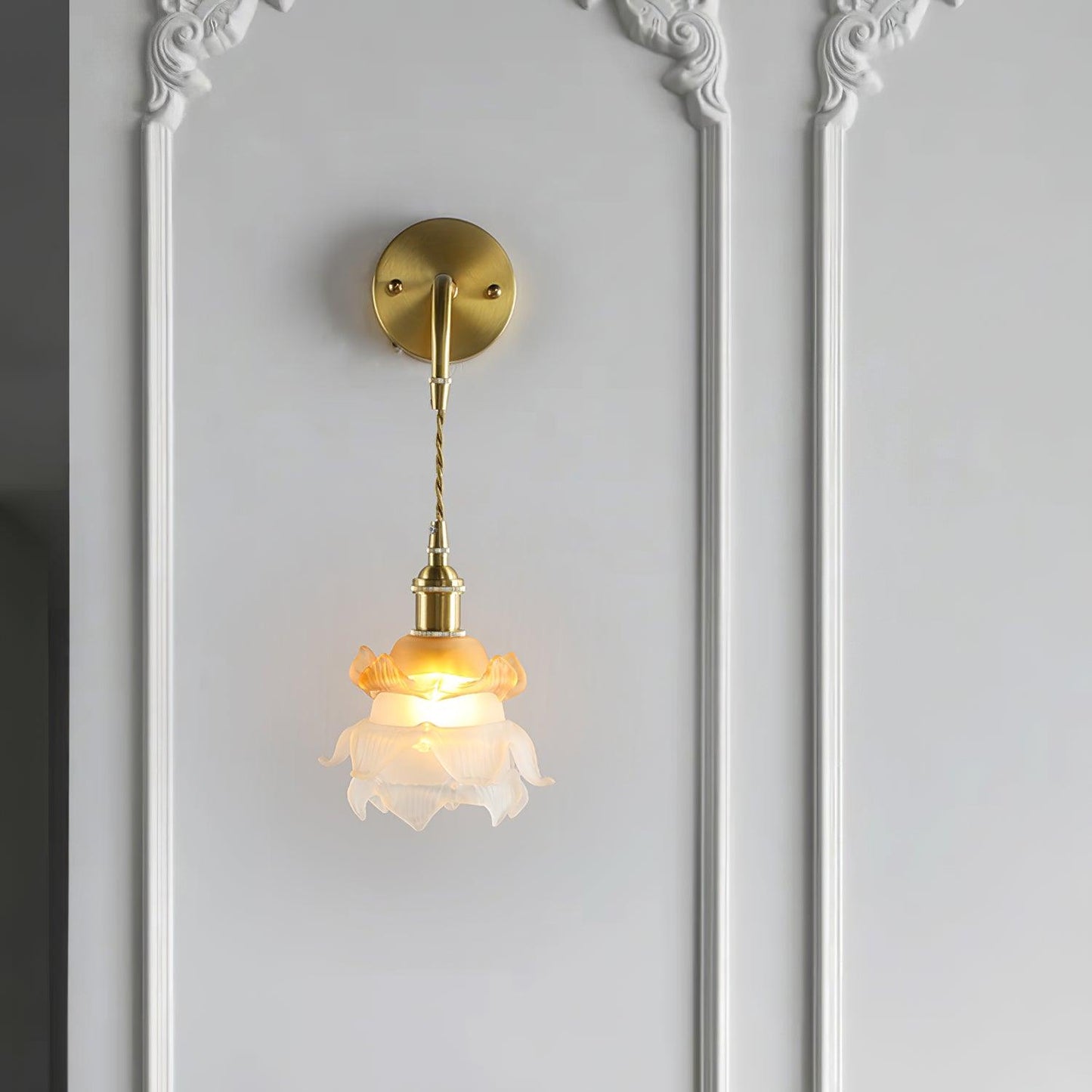 Laura Brass Wall sconce Wall Lamp