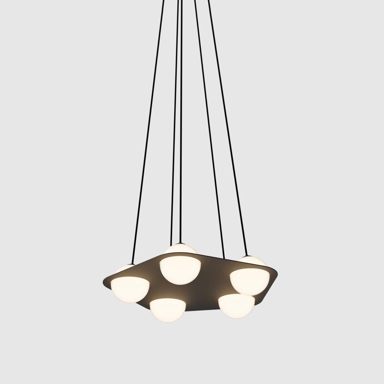 Orbion Black Hanging light Pendant Lamp