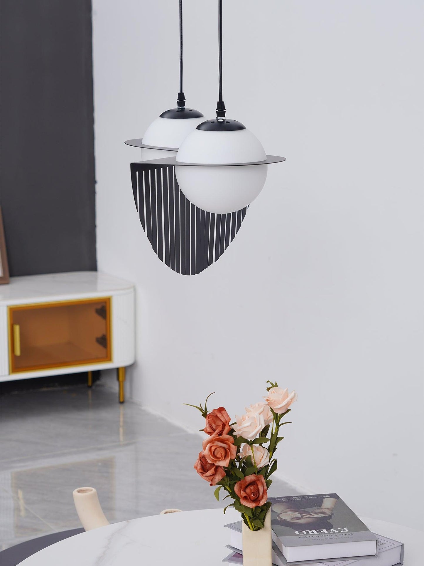 Orbion Black Hanging light Pendant Lamp