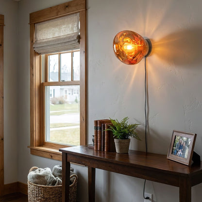 Lava Plug-in Wall Lamp