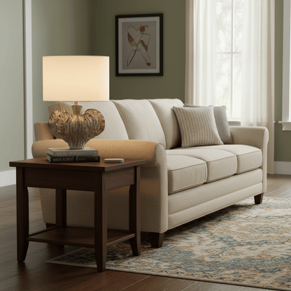 Leaf Shaped Ceramic Table Lamp