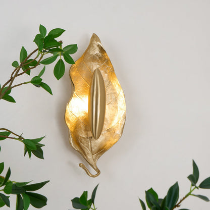 Leaf Brass Wall light fixture Wall Lamp