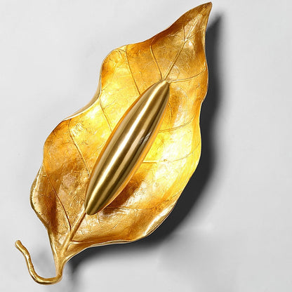 Leaf Brass Wall light fixture Wall Lamp