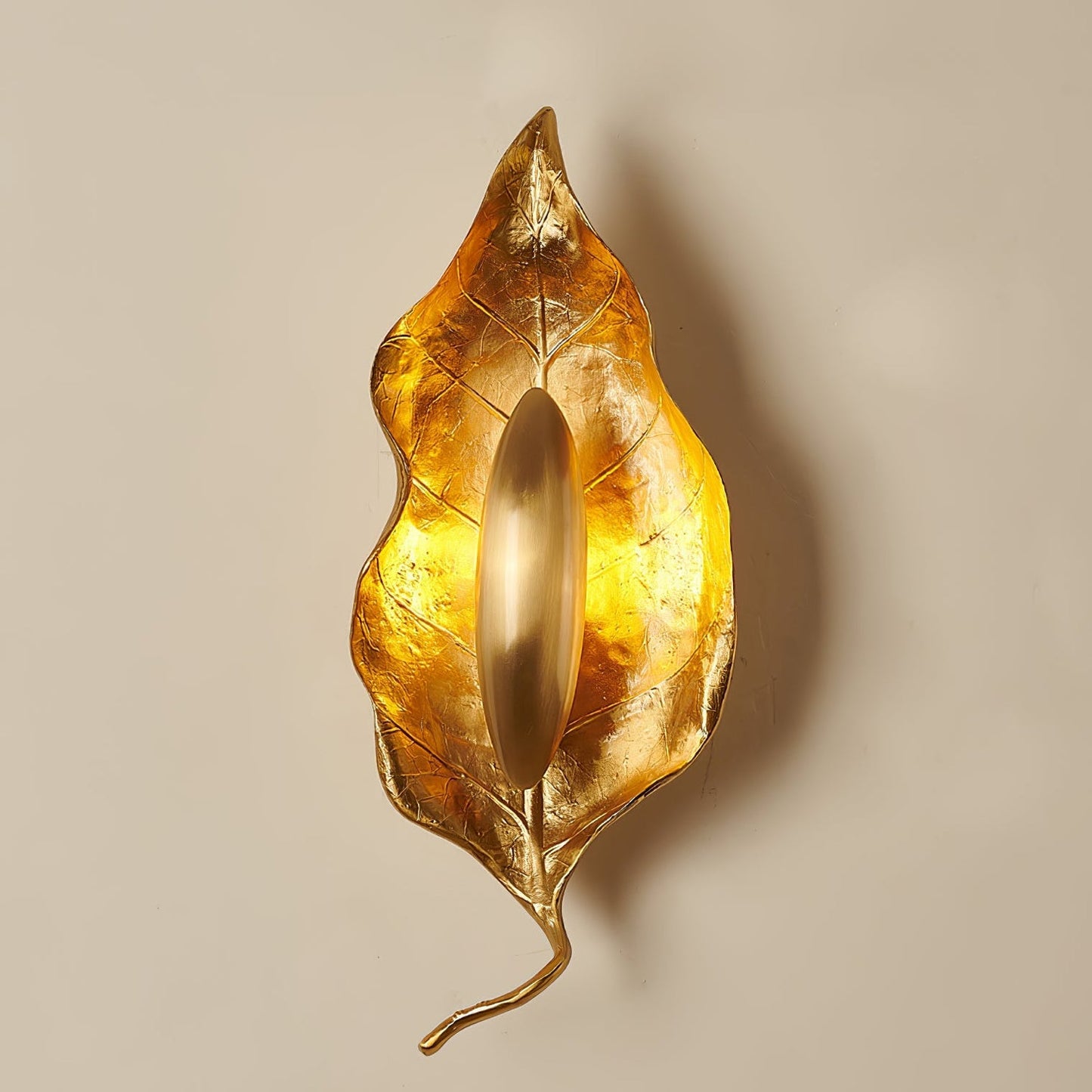 Leaf Brass Wall light fixture Wall Lamp