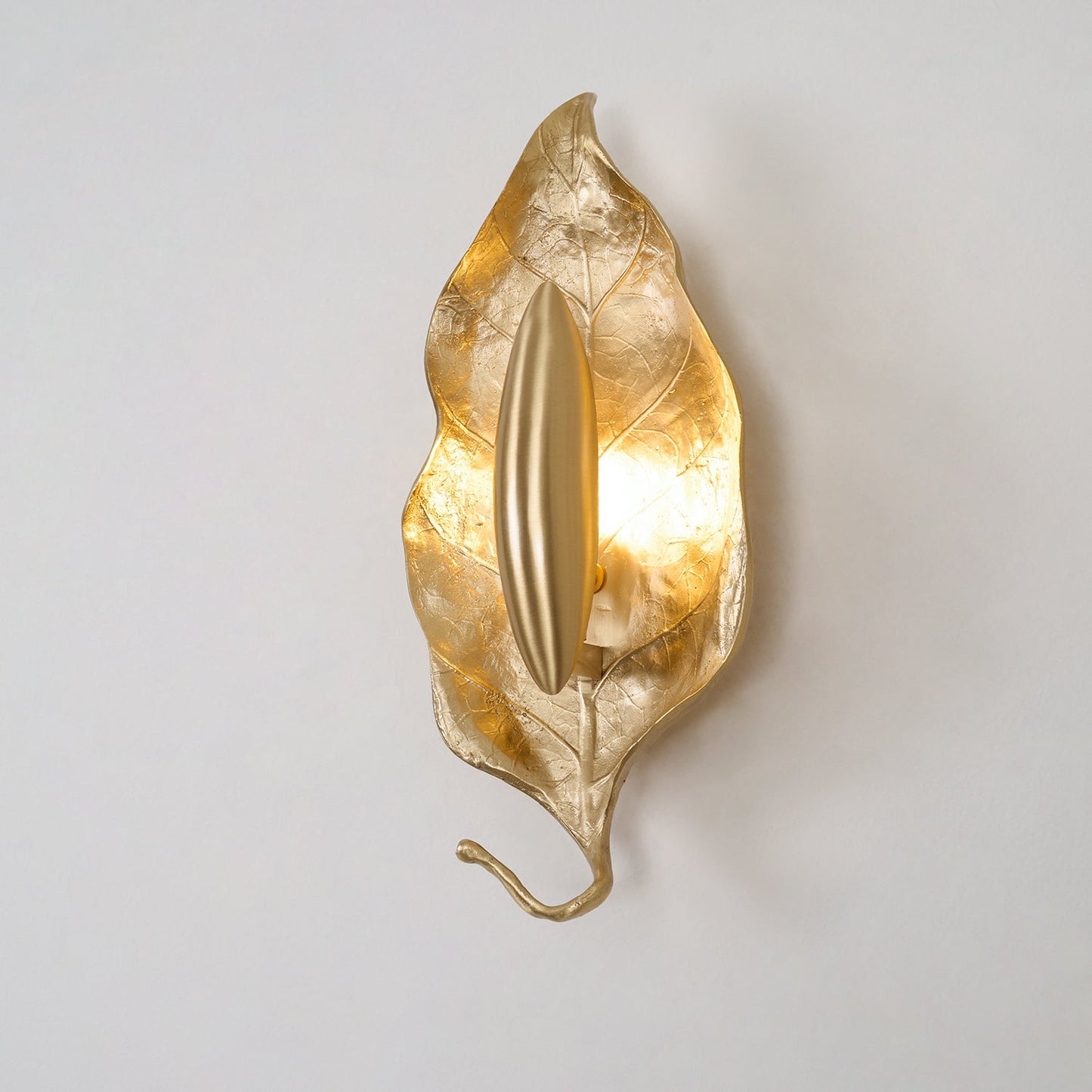 Leaf Brass Wall light fixture Wall Lamp