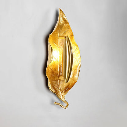 Leaf Brass Wall light fixture Wall Lamp