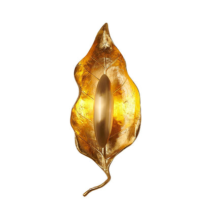 Leaf Brass Wall light fixture Wall Lamp