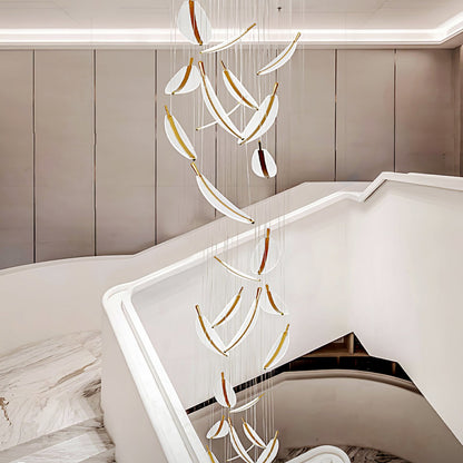 Leaf LED Gasolier Chandelier