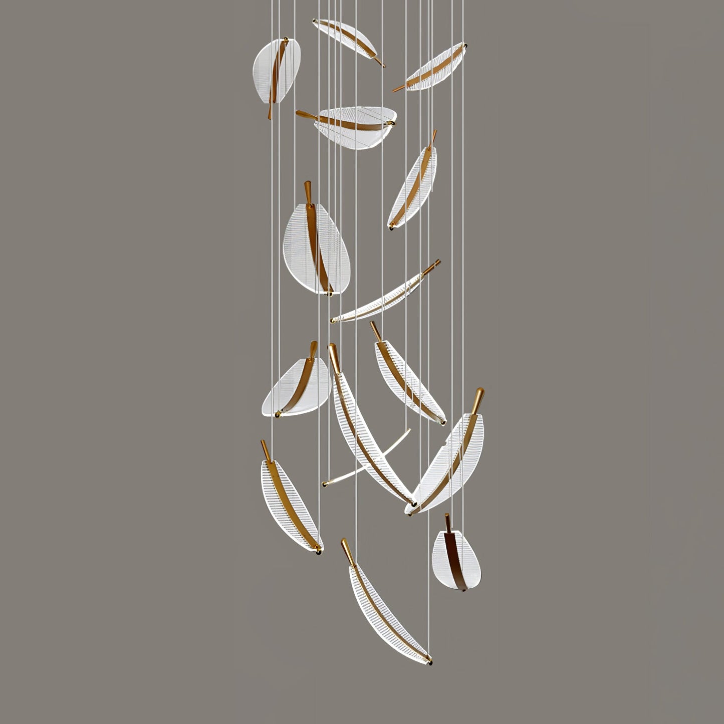 Leaf LED Gasolier Chandelier