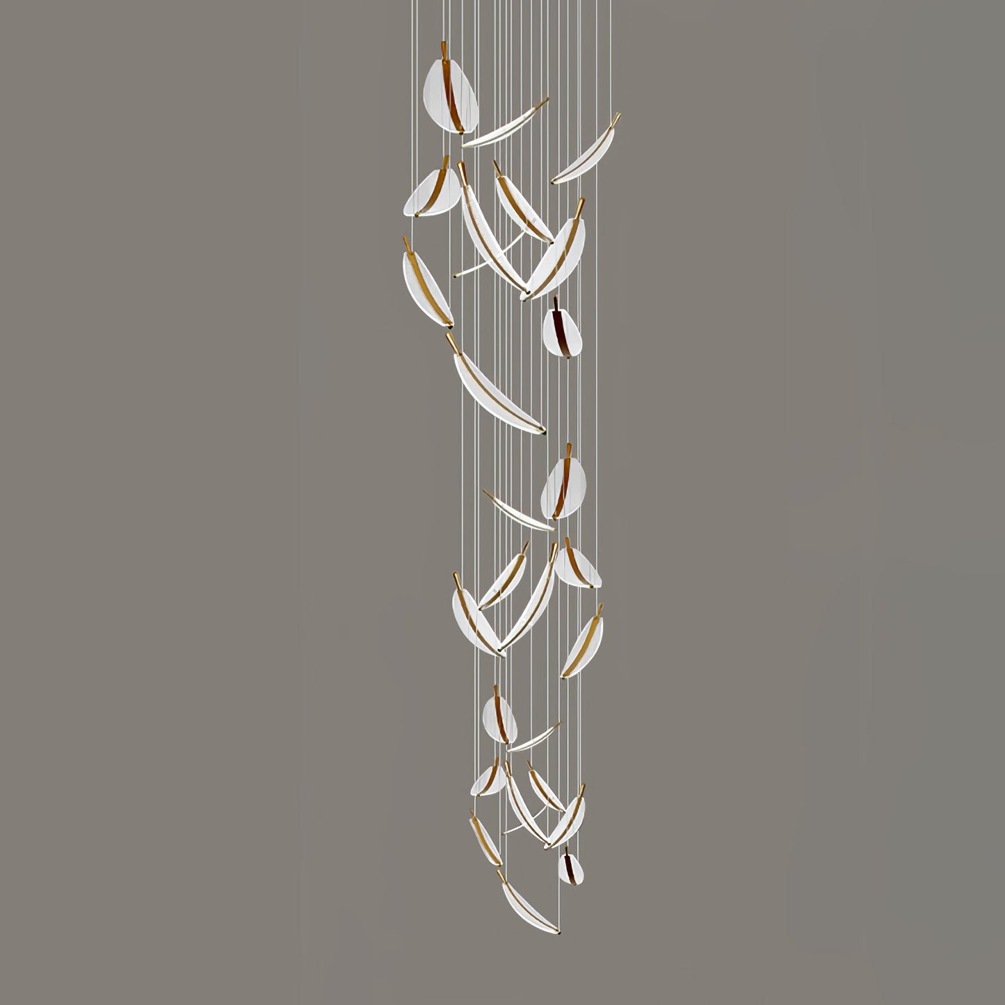 Leaf LED Gasolier Chandelier