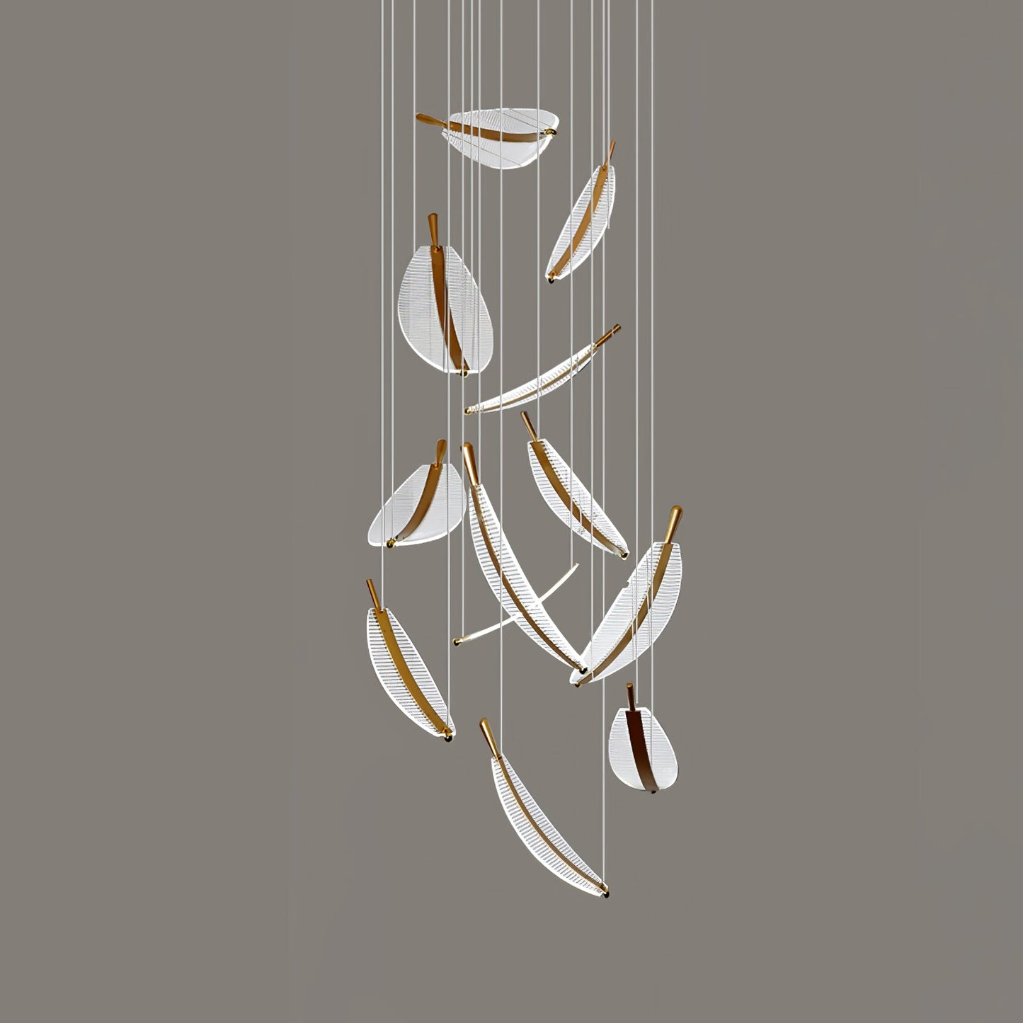 Leaf LED Gasolier Chandelier