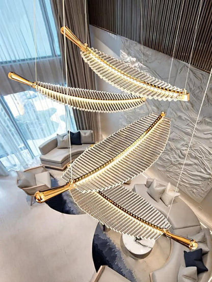 Leaf LED Gasolier Chandelier