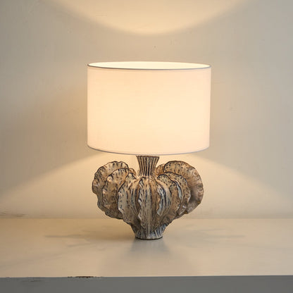 Leaf Shaped Ceramic Table Lamp
