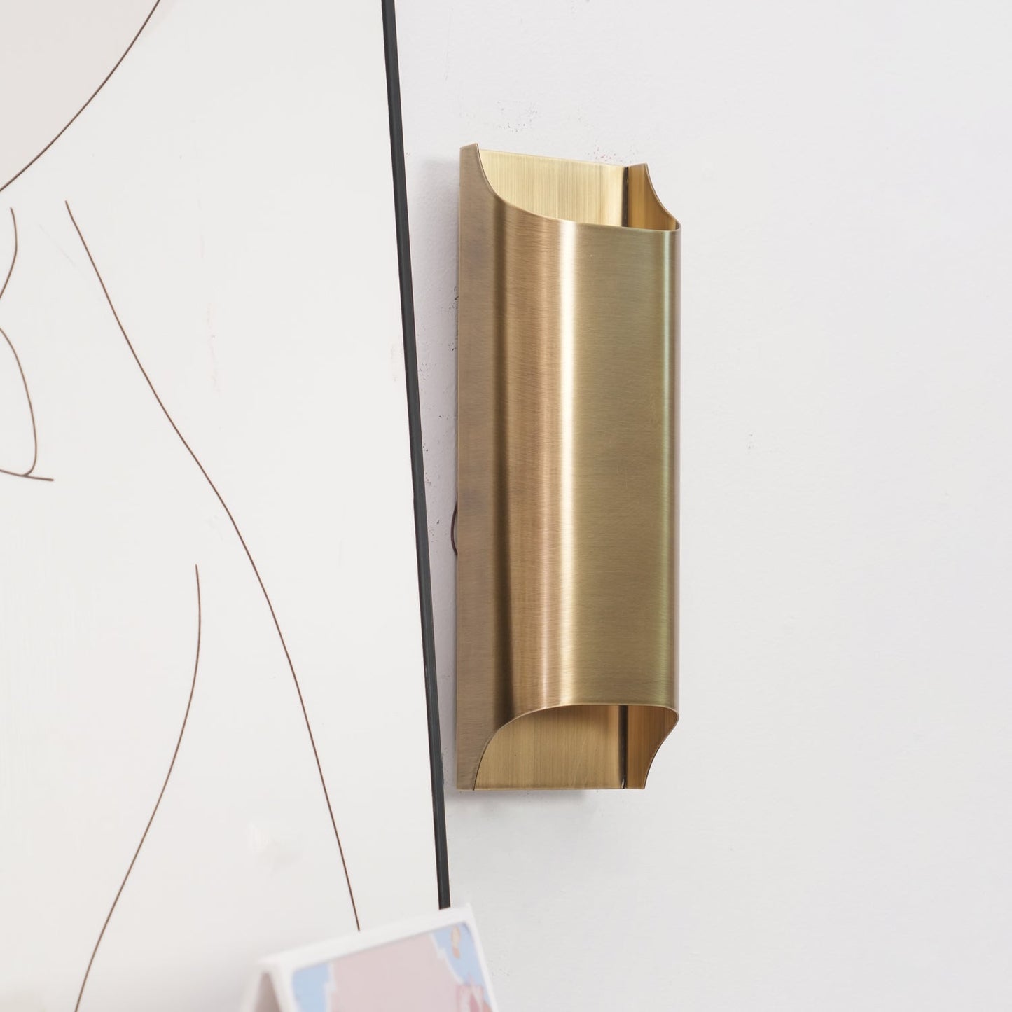 Leclerc Brass Wall Lamp