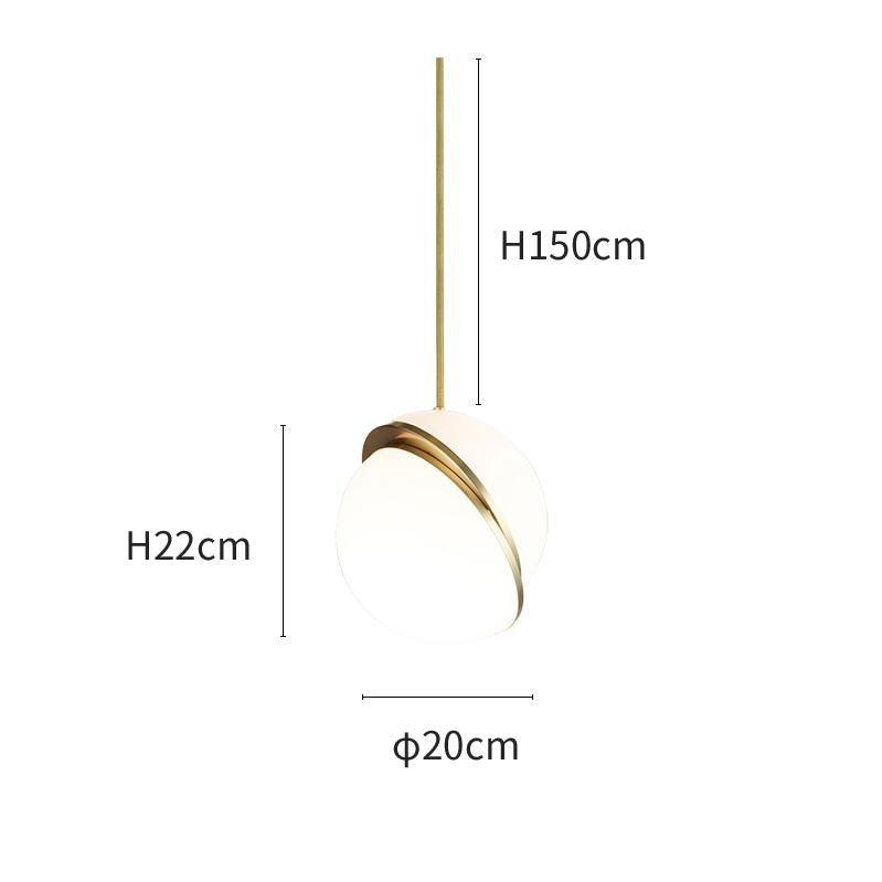 Crescent Pendant Lamp