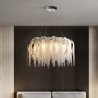 Length Chains Crown Chandelier