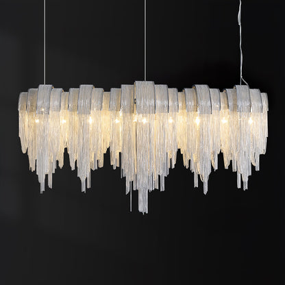 Length Chains Crown Chandelier