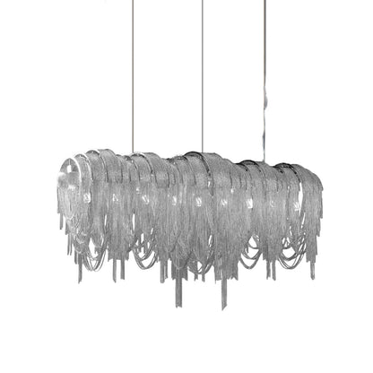 Length Chains Crown Chandelier