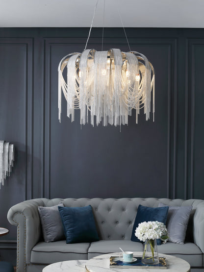 Length Chains Crown Chandelier