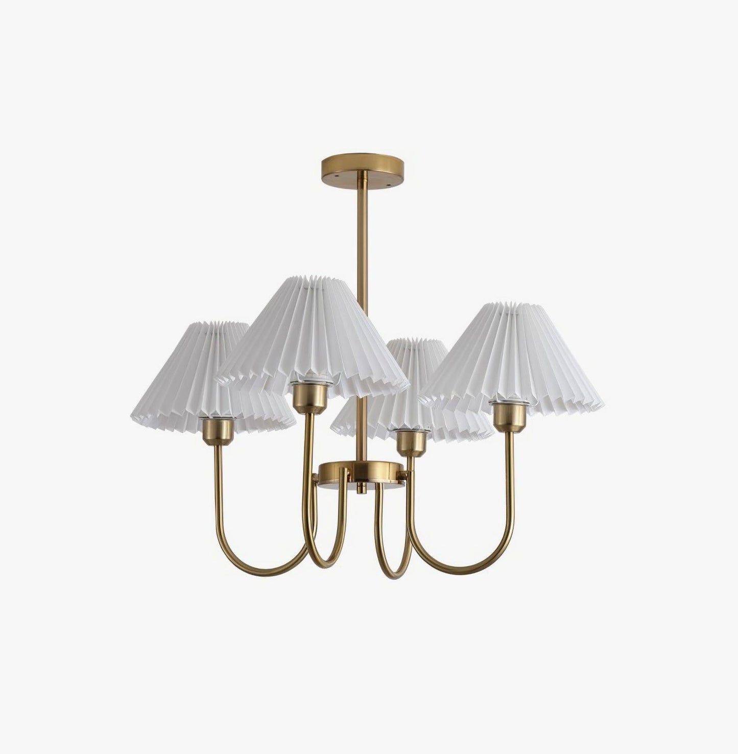 Lenore Pleated Gasolier Chandelier