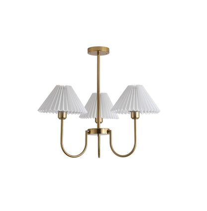 Lenore Pleated Gasolier Chandelier