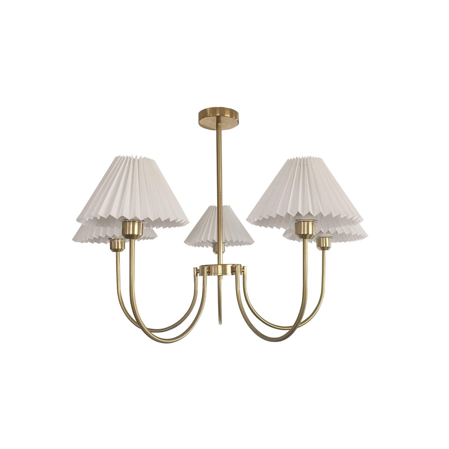 Lenore Pleated Gasolier Chandelier