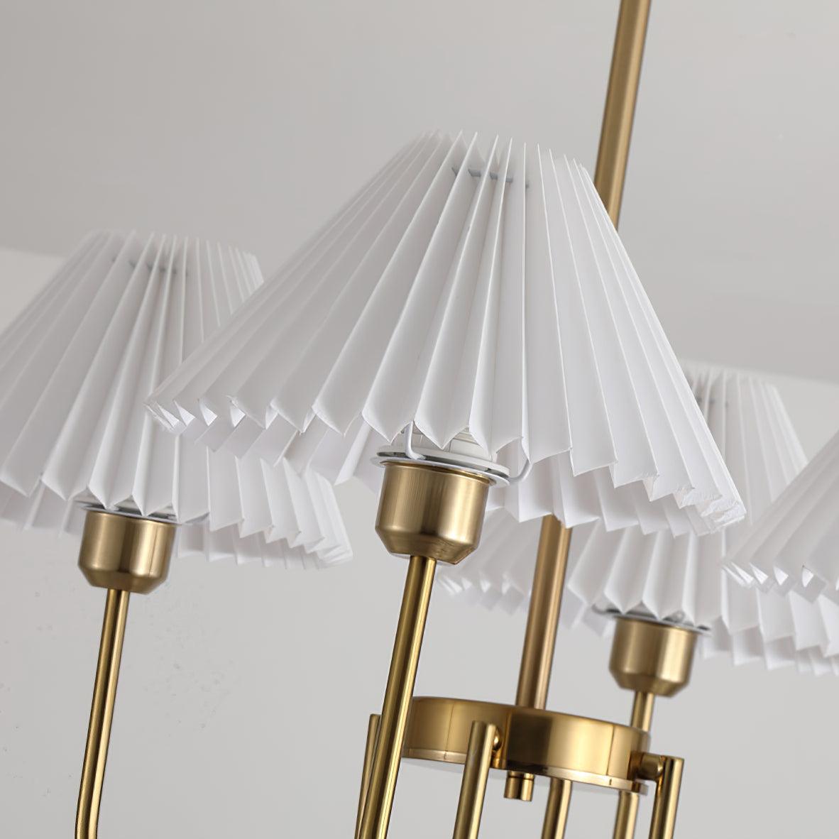 Lenore Pleated Gasolier Chandelier