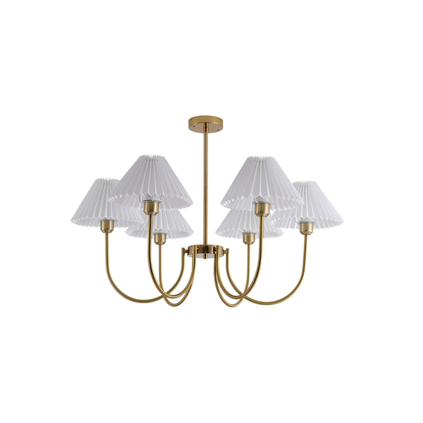 Lenore Pleated Gasolier Chandelier