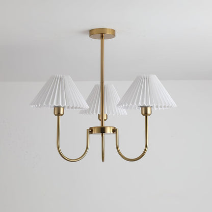 Lenore Pleated Gasolier Chandelier