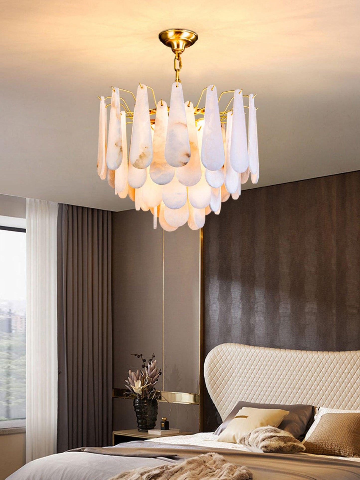 Leon Gasolier Chandelier