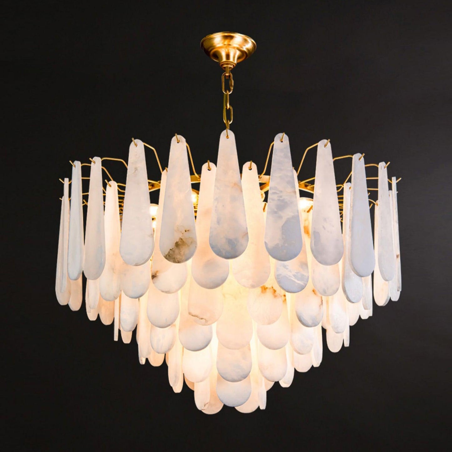 Leon Gasolier Chandelier