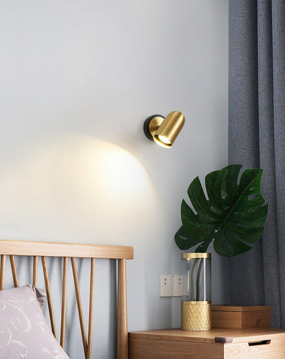 Leonardo Gold Wall light Wall Lamp