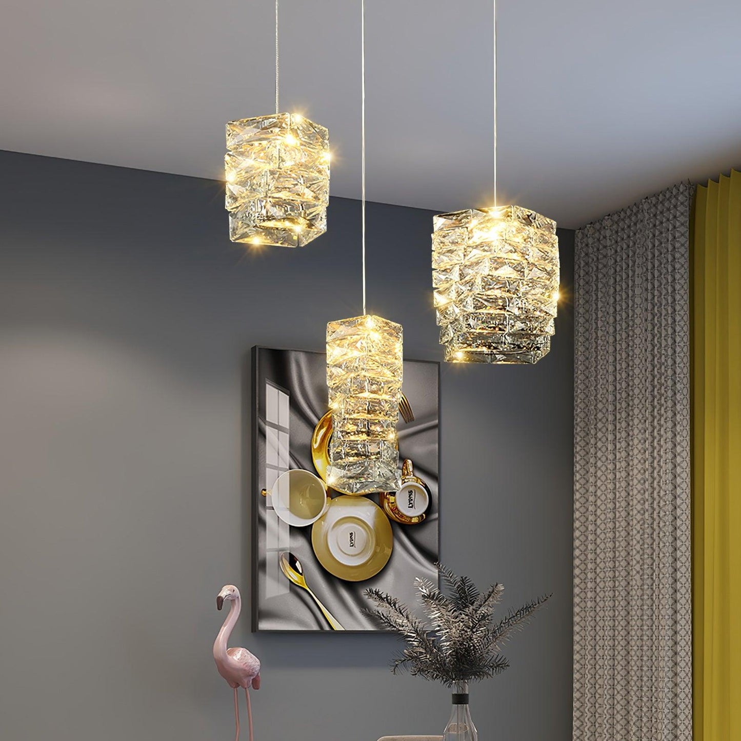 Leuchten Crystal Hanging light Pendant Lamp