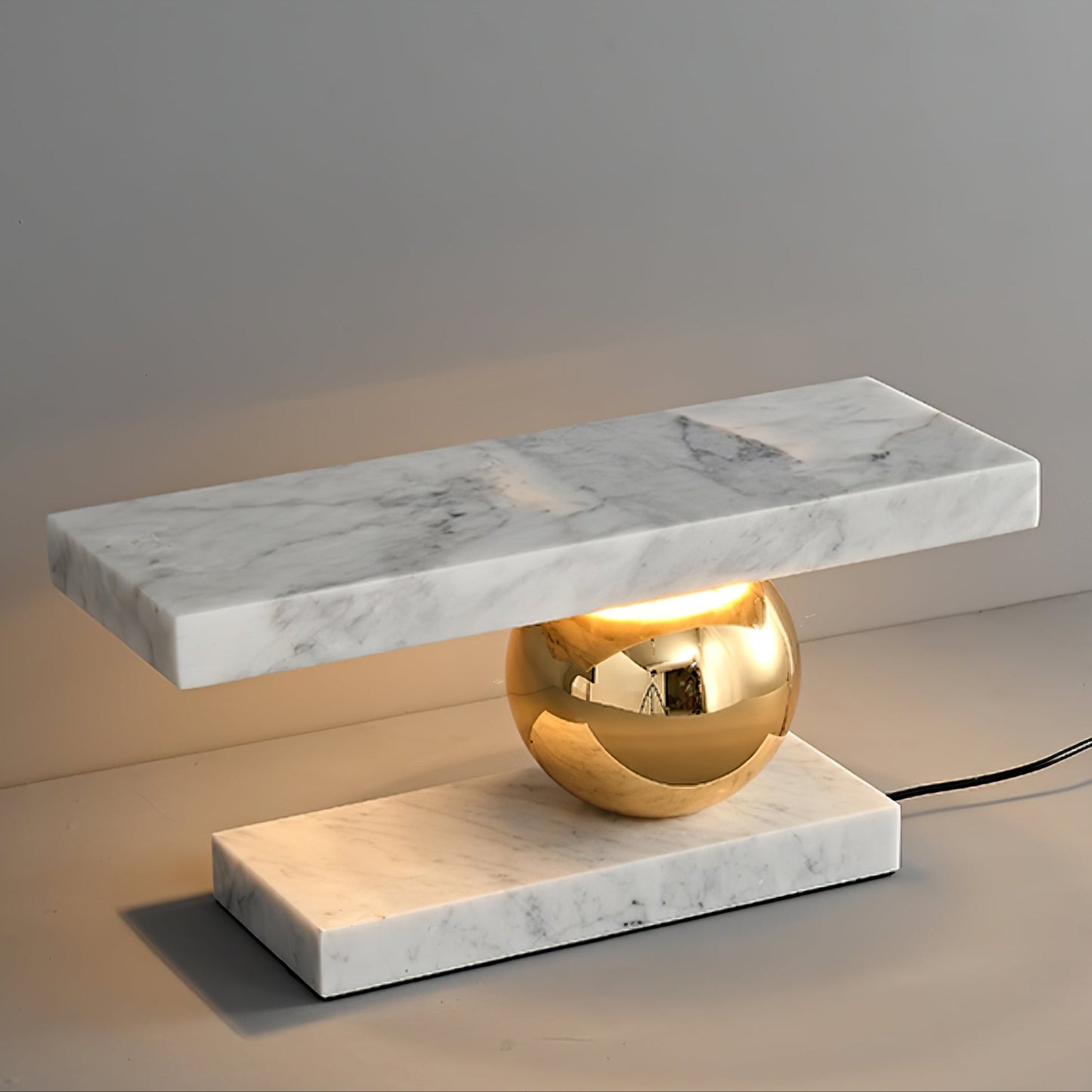 Levoro Stone Table Lamp