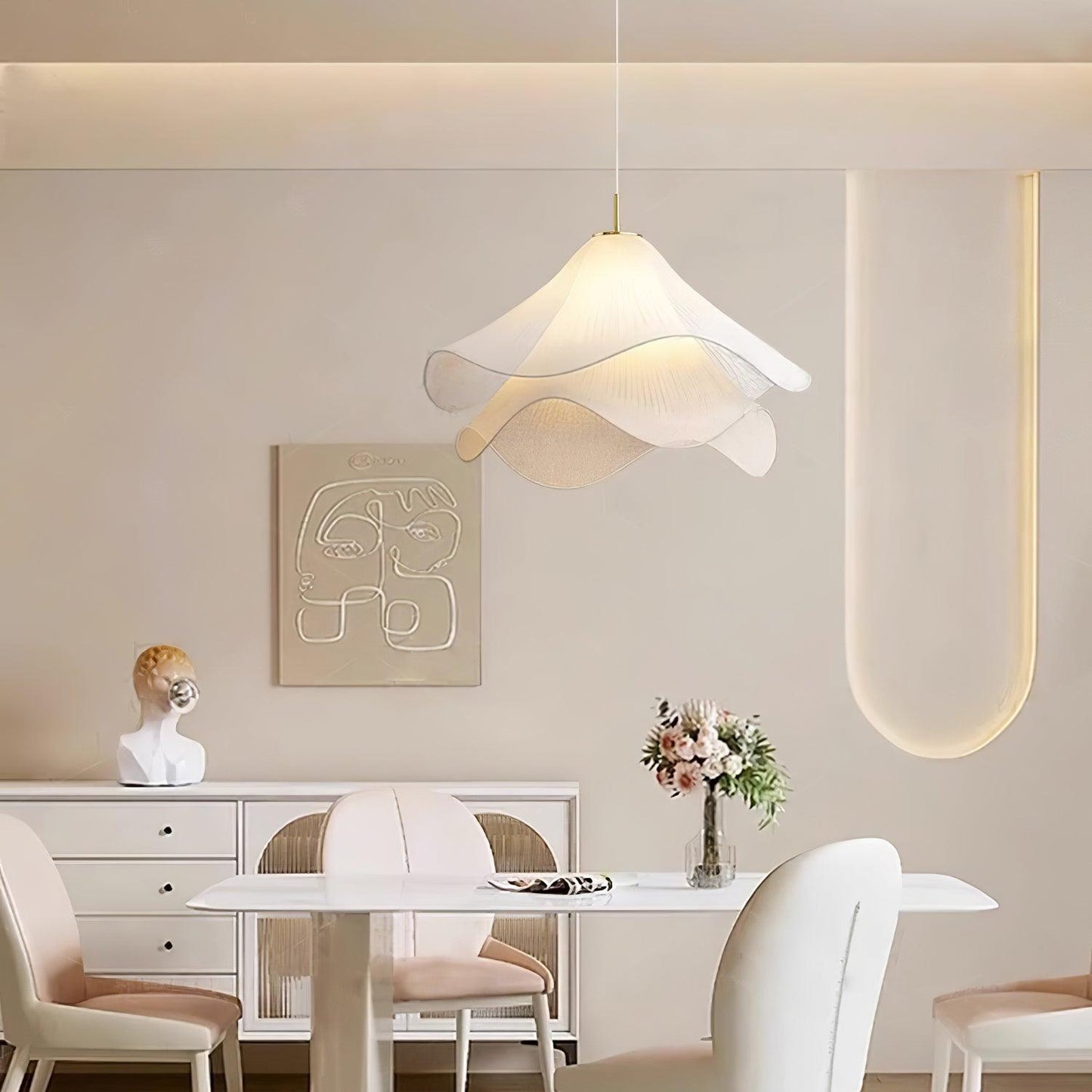 Ethereal Bloom Droplight Pendant Light