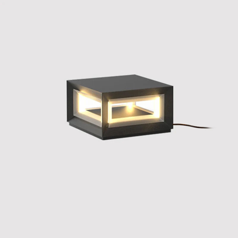 Light Cube Patio light Outdoor Post Light