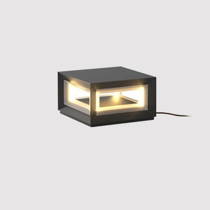 Light Cube Patio light Outdoor Post Light