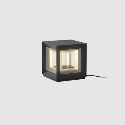 Light Cube Patio light Outdoor Post Light