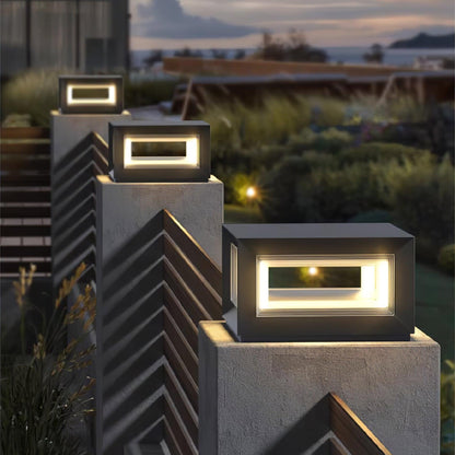 Light Cube Patio light Outdoor Post Light