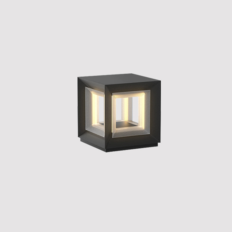 Light Cube Patio light Outdoor Post Light