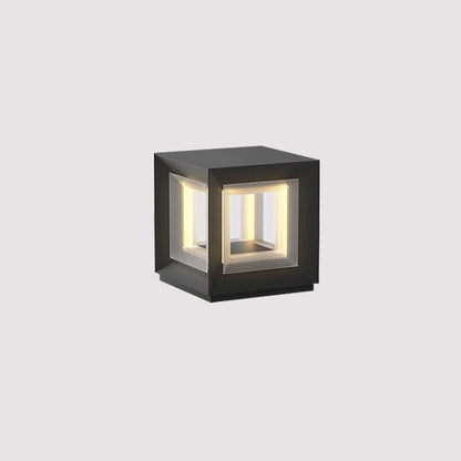 Light Cube Patio light Outdoor Post Light