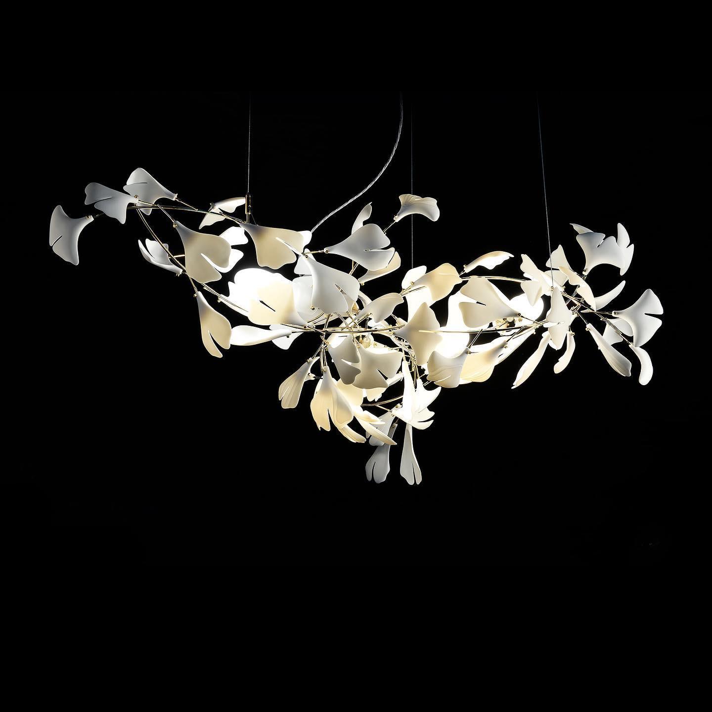 Gingko Gasolier Chandelier G