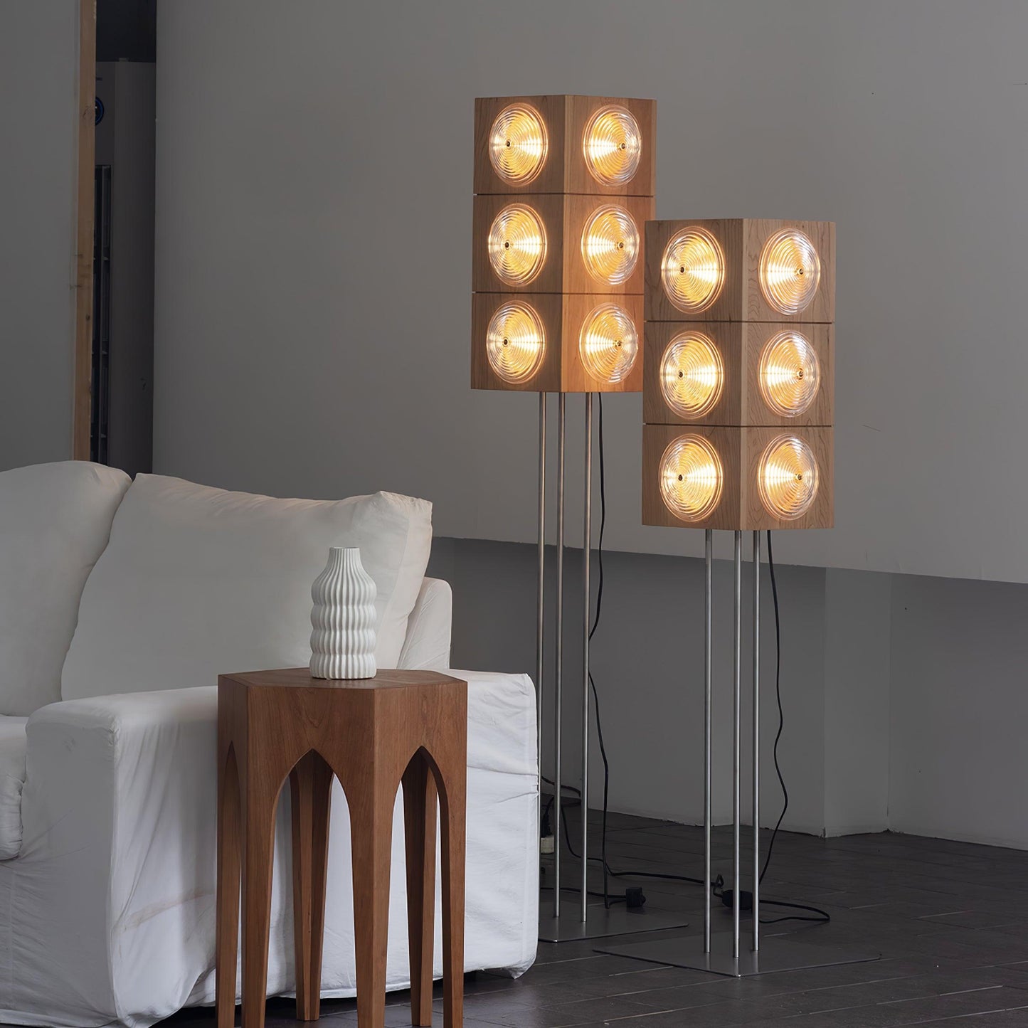 Cinematic Lightbox Camera Floor Lamp