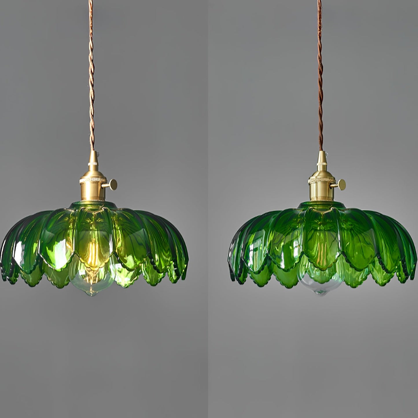 Lila Petal Hanging light Pendant Lamp