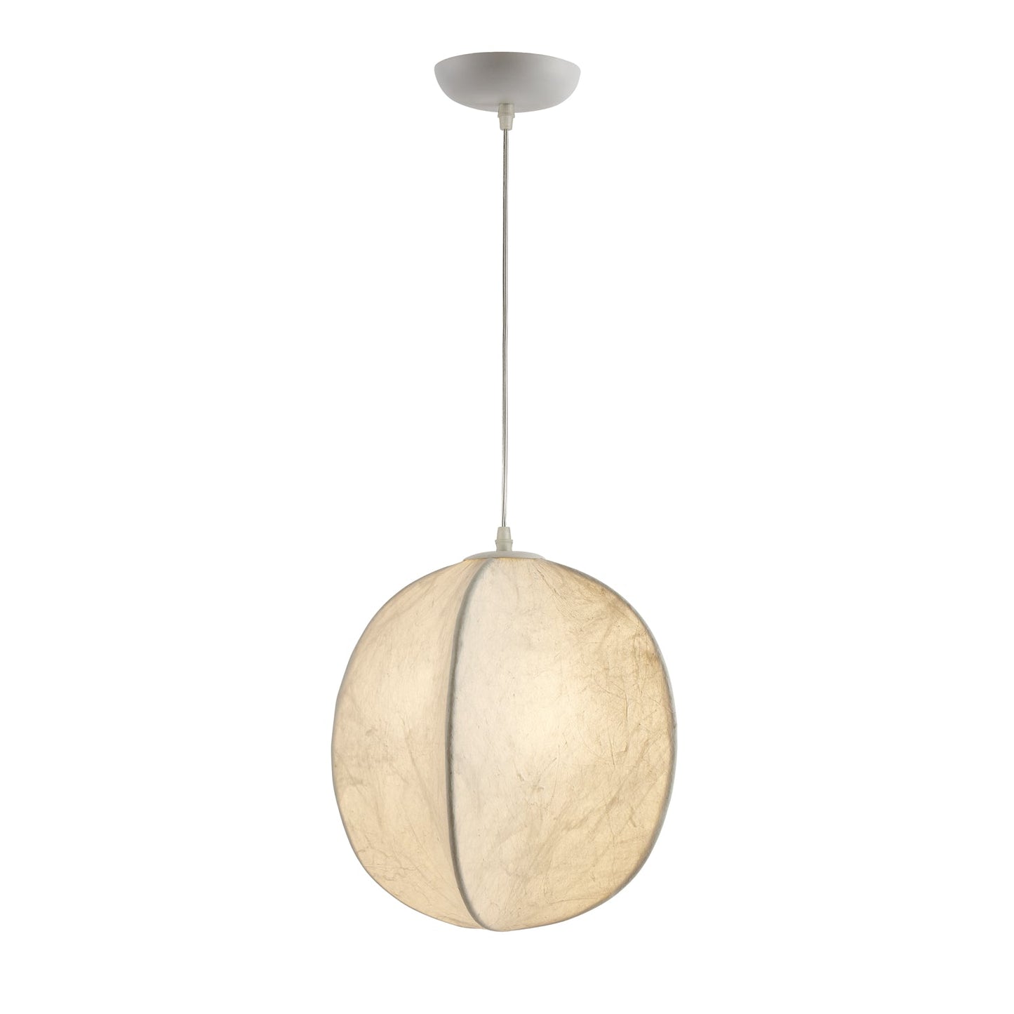 Lilian Silk Sphere Droplight Pendant Lamp