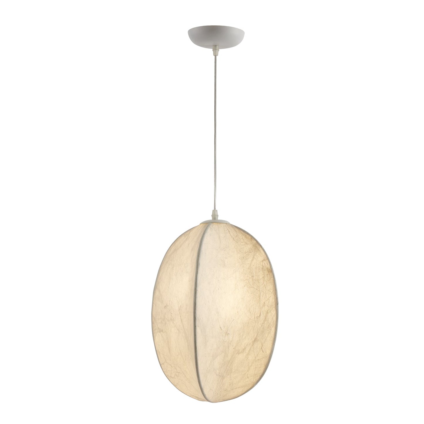 Lilian Silk Sphere Droplight Pendant Lamp