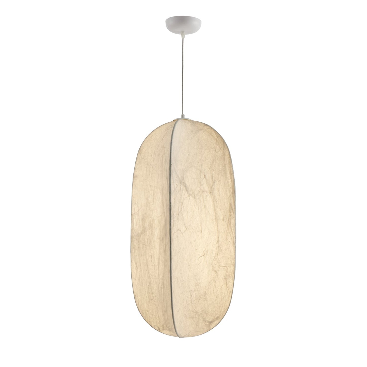 Lilian Silk Sphere Droplight Pendant Lamp